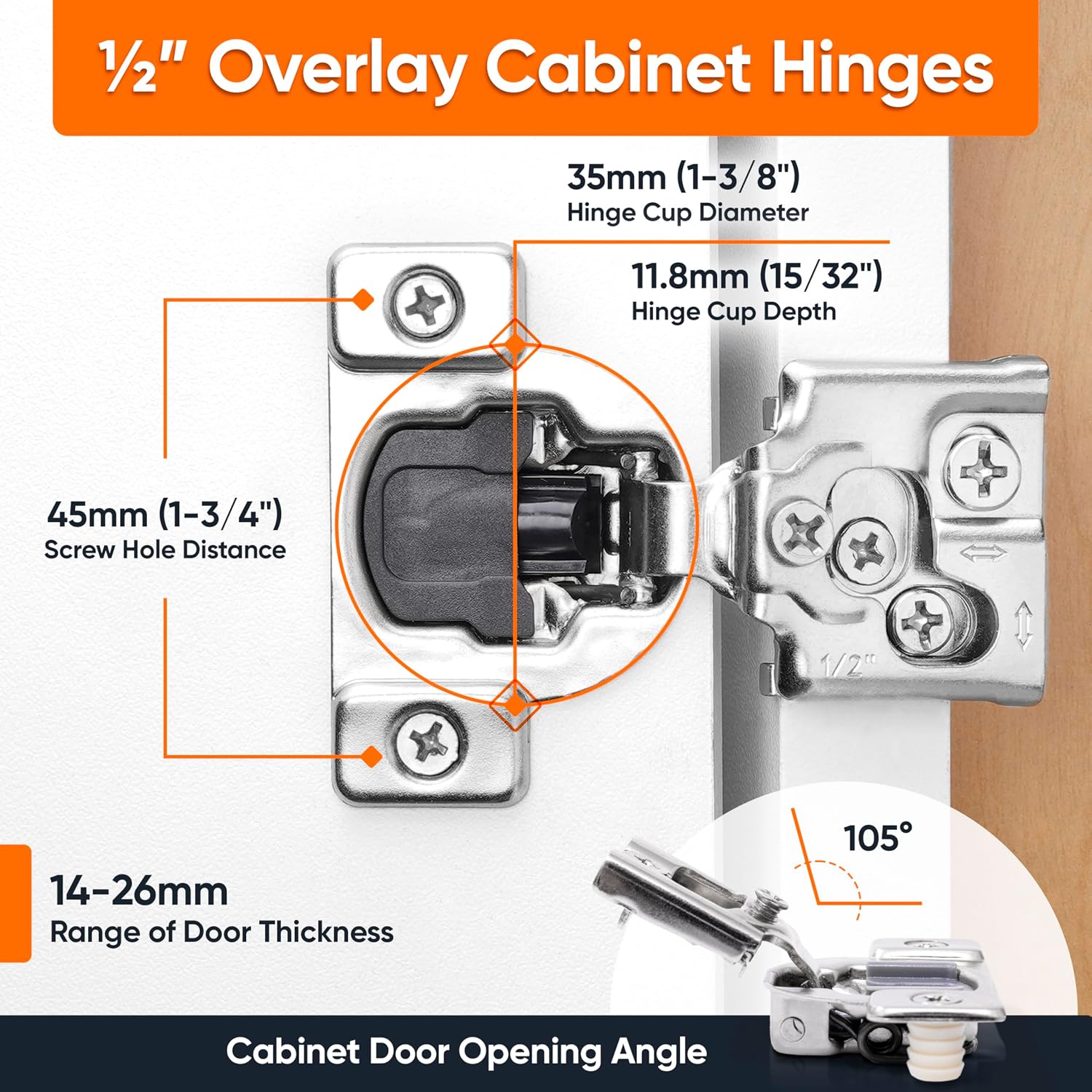 Soft-Close Cabinet Hinges: Face Frame vs. Frameless, Overlay Sizes, and Brand Compatibility Explained