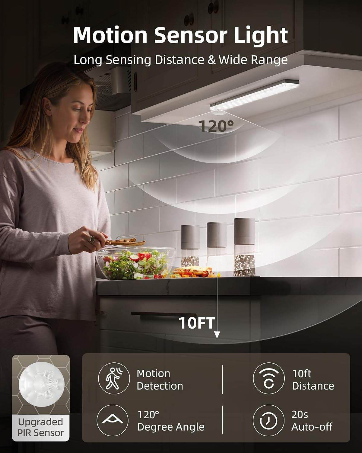 Rechargeable Under-Cabinet Lights: What the mAh Rating and LED Count Mean for Your Kitchen and Pantry